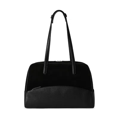 By Banoo Core Collection 12 Hour Leather Duffel Bag In White