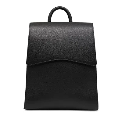 By Banoo Core Collection City Leather Backpack In Black
