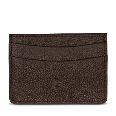 By Banoo Core Collection Small Leather Card Holder In Brown