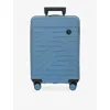 By By Brics Grey Blue Ulisse Four-wheel Trolley Hard-shell Suitcase 55cm