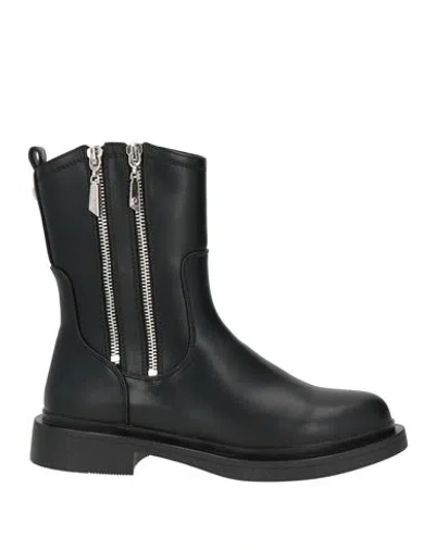 By Byblos Woman Ankle Boots Black Size 7 Leather
