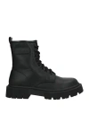 By Byblos Woman Ankle Boots Black Size 8 Textile Fibers In Black