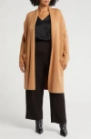 By Design Alica Open Front Cardigan In Camel