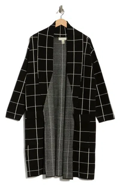 By Design Alicia Longline Cardigan In Black