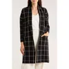By Design Alicia Open Front Long Cardigan In Multi