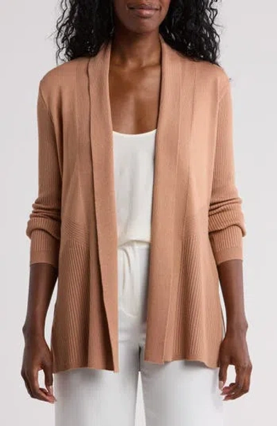By Design Anderson Cardigan In Camel