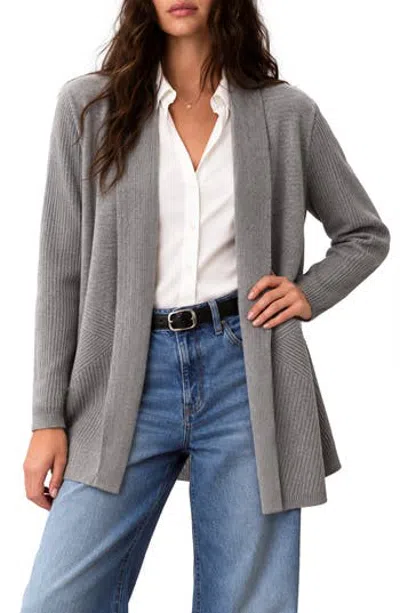 By Design Anderson Cardigan In Med Hthr Grey