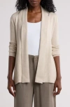 By Design Anderson Cardigan In Oatmeal Heather