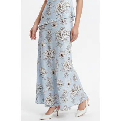 By Design Andra Maxi Skirt In Blue