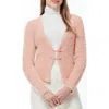 By Design Bessie Eyelash Pin Sweater In Blush