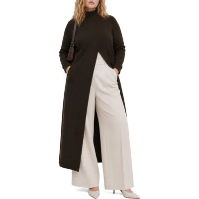 By Design Brenda Turtleneck Maxi Dress In Multi