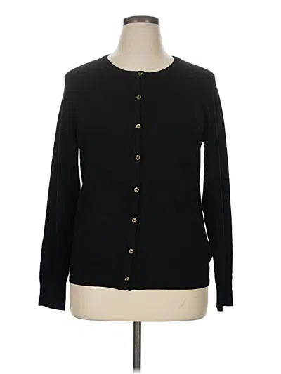 Pre-owned By Design Cardigan Sweater In Black