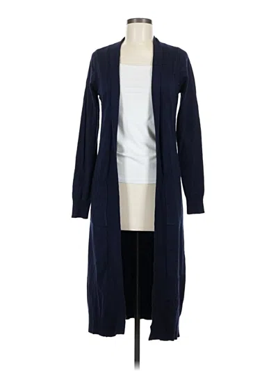 Pre-owned By Design Cardigan Sweater In Blue