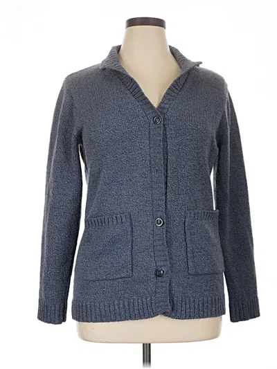 Pre-owned By Design Cardigan Sweater In Blue