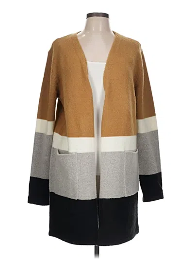 Pre-owned By Design Cardigan Sweater In Brown