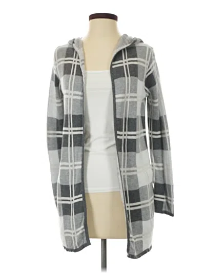 Pre-owned By Design Cardigan Sweater In Gray