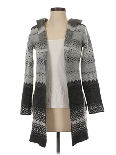 Pre-owned By Design Cardigan Sweater In Gray