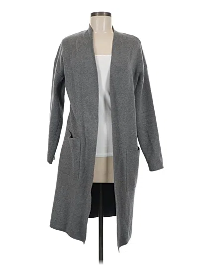 Pre-owned By Design Cardigan Sweater In Gray