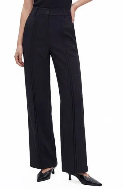 By Design Castle Wide Leg Pants In Black