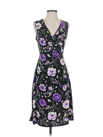 Pre-owned By Design Casual Dress In Purple