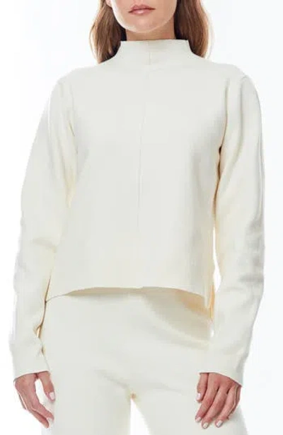 By Design Dani High-low Sweater In Gardenia