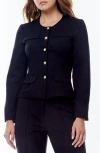 By Design Europe Ponte Jacket In Black