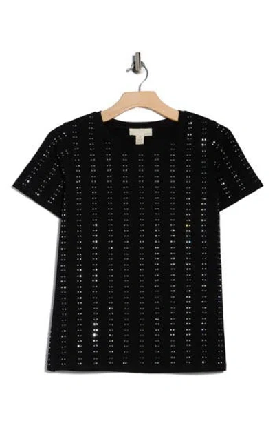 By Design Jaima Embellished T-shirt In Black