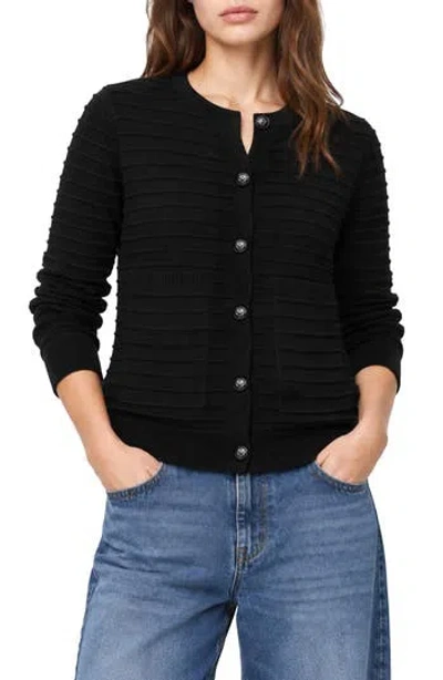 By Design Jilly Ottoman Cardigan In Black