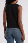 By Design Juniper Sweater Vest In Black