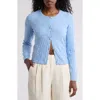 By Design Kyla Cardigan In Cashmere Blue