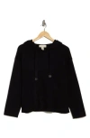 By Design Lia Hooded Pullover In Black