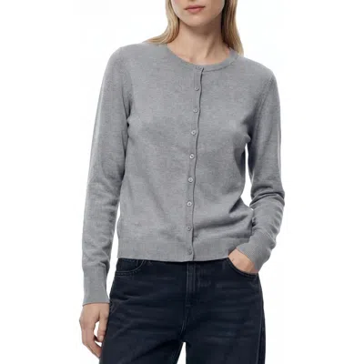 By Design Lightweight Garden Cardigan In Gray