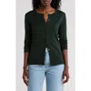 By Design Lightweight Garden Cardigan In Pine Grove