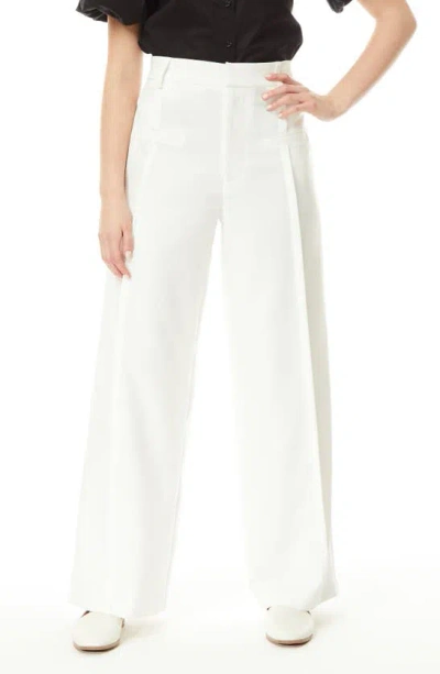 By Design Marcia Wide Leg Pants In White