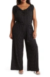 By Design Marielle Cowl Neck Jumpsuit In Black