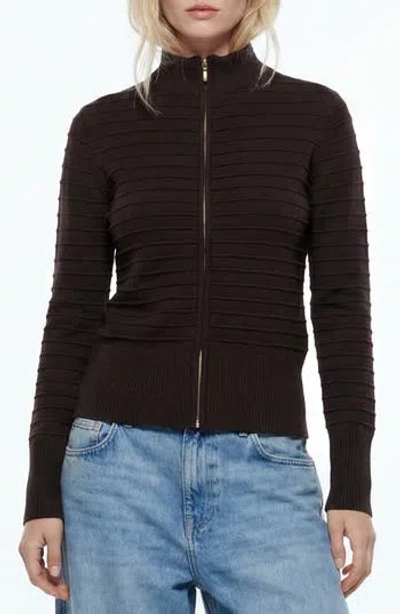 By Design Mason Full Zip Sweater In Java