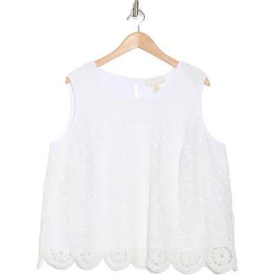 By Design Miranda Sleeveless Lace Top