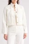 By Design Europe Ponte Jacket In Gardenia