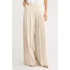 By Design Plymouth Pleated Wide Leg Pants In Neutral