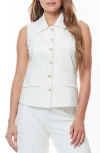 By Design Ponte Vest In Gardenia