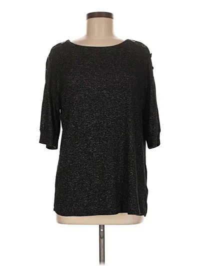 Pre-owned By Design Pullover Sweater In Black