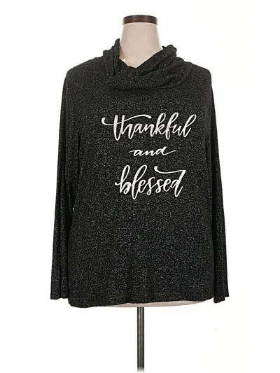 Pre-owned By Design Pullover Sweater In Gray