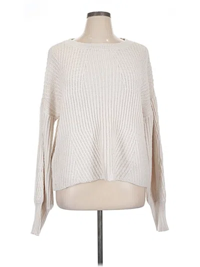 Pre-owned By Design Pullover Sweater In Ivory