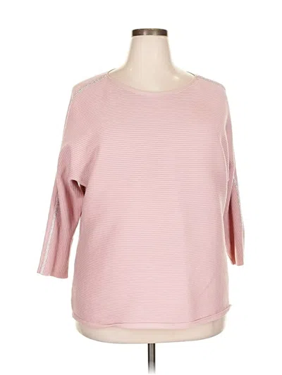 Pre-owned By Design Pullover Sweater In Pink