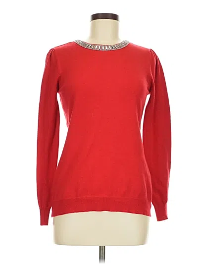 Pre-owned By Design Pullover Sweater In Red