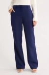 By Design Rebecca High Waist Straight Leg Pants In Multi