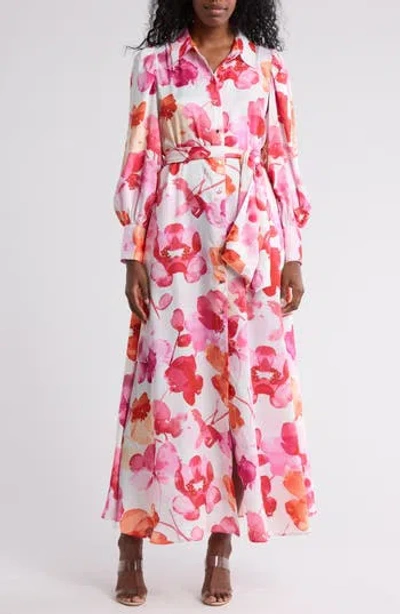 By Design Rebel Twill Maxi Dress In Lorelai Flower