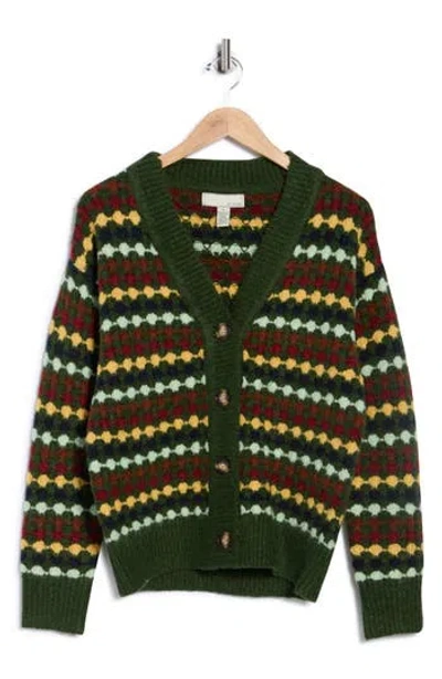 By Design Selena V-neck Cardigan In Black