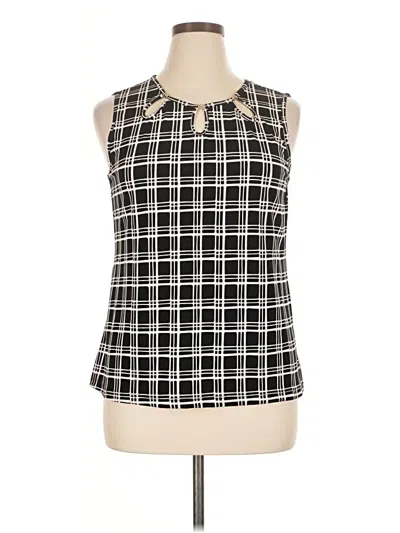 Pre-owned By Design Sleeveless Blouse In Black