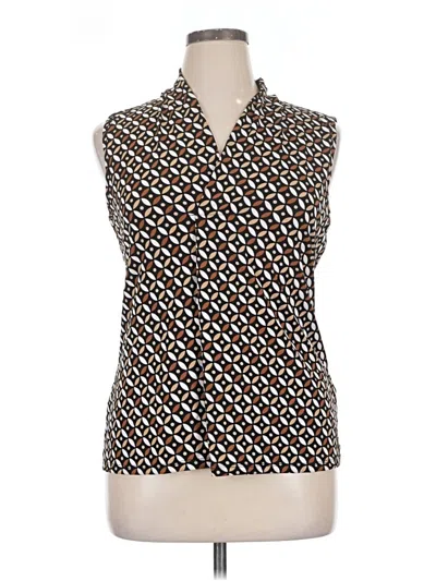 Pre-owned By Design Sleeveless Blouse In Black
